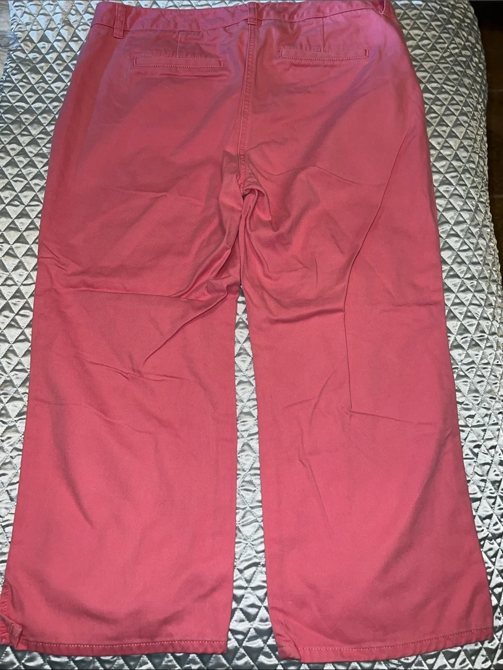 J Crew capris, size 12, pink